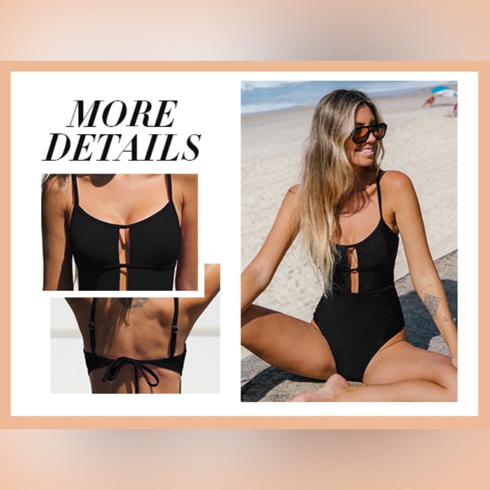 CUPSHE Cutout Swimsuit - Picture 6 of 7